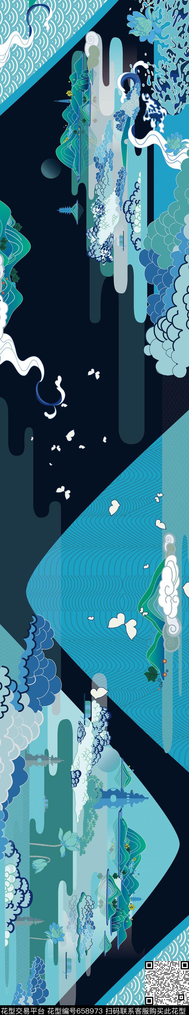 风景西湖杭州数码印花华亿平台下载（图片编号: 658973） - 瓦栏（Walan）