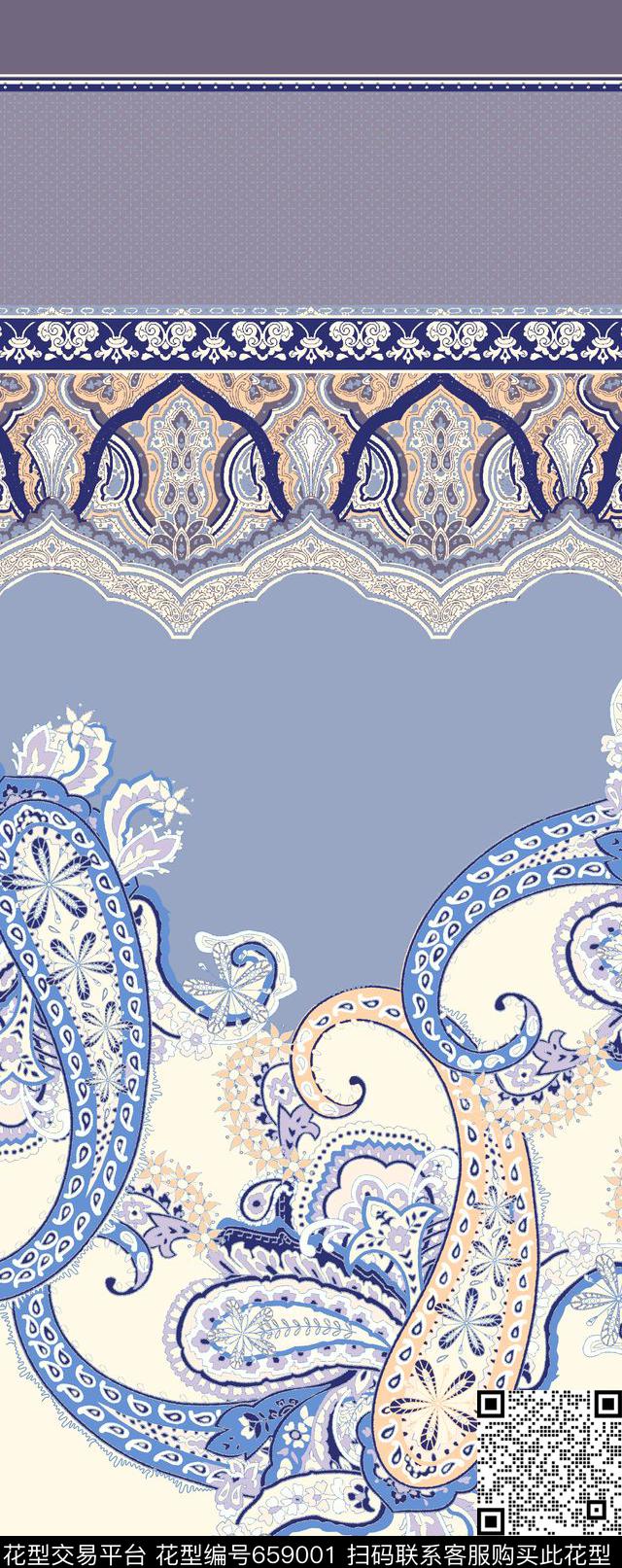民族风宫廷风传统印花华亿平台下载（图片编号: 659001） - 瓦栏（Walan）