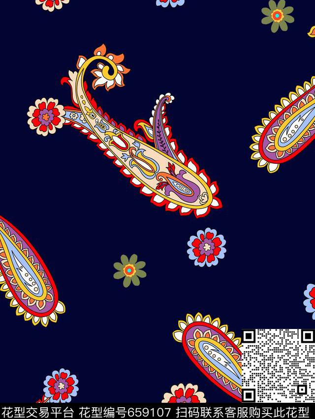 卡通条纹大牌风数码印花华亿平台下载（图片编号: 659107） - 瓦栏（Walan）