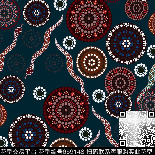 欧美瓷器民族风数码印花华亿平台下载（图片编号: 659148） - 瓦栏（Walan）