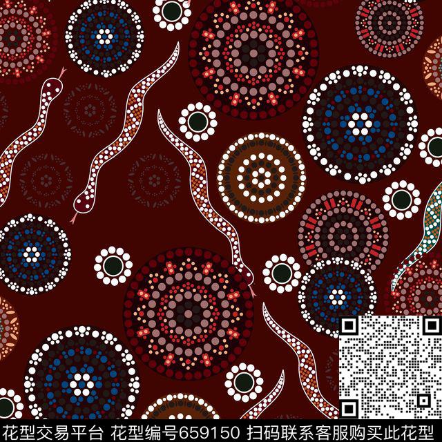 欧美瓷器民族风数码印花华亿平台下载（图片编号: 659150） - 瓦栏（Walan）