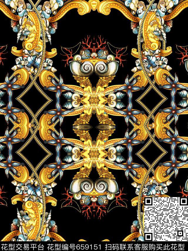 潮流男装数码印花华亿平台下载（图片编号: 659151） - 瓦栏（Walan）