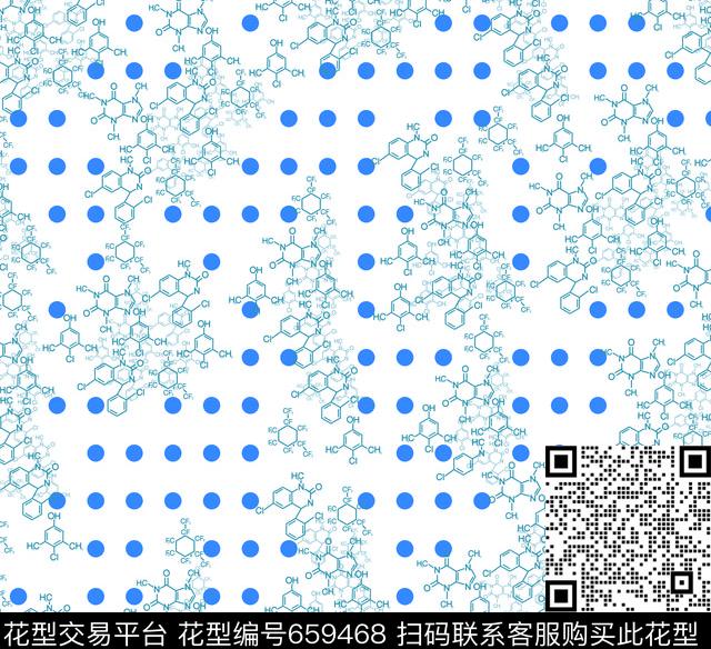 圆点圆圈几何传统印花华亿平台下载（图片编号: 659468） - 瓦栏（Walan）