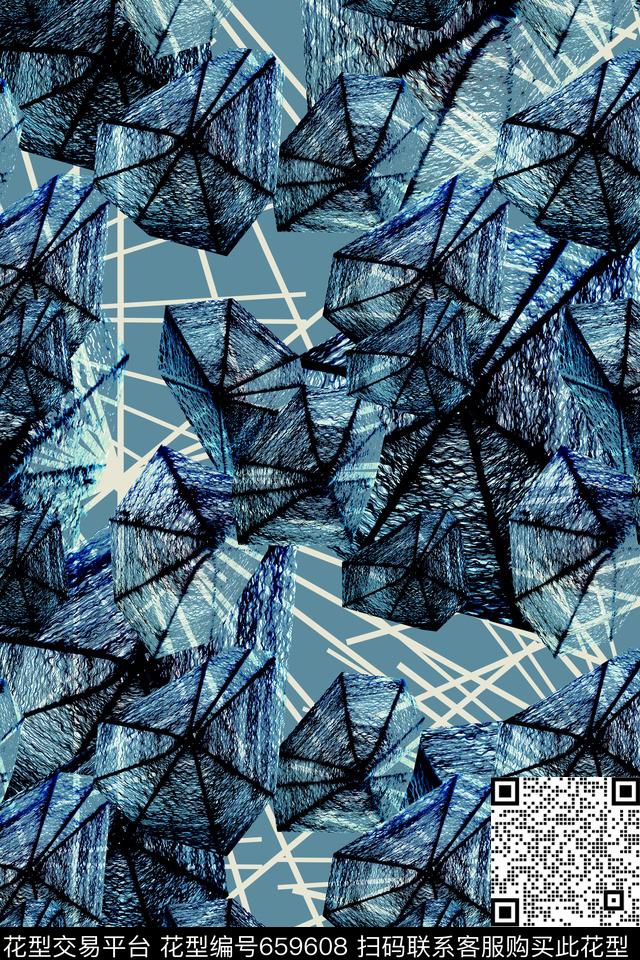 图腾日韩风民族风传统印花华亿平台下载（图片编号: 659608） - 瓦栏（Walan）