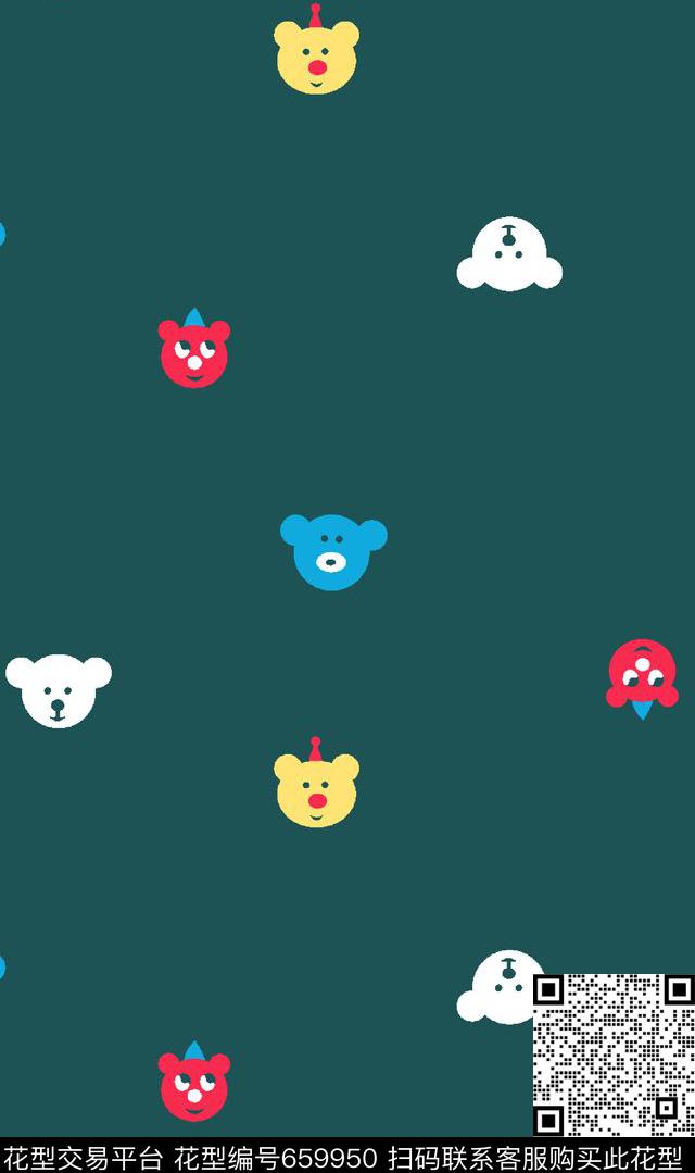 卡通传统印花婴幼童装传统印花华亿平台下载（图片编号: 659950） - 瓦栏（Walan）