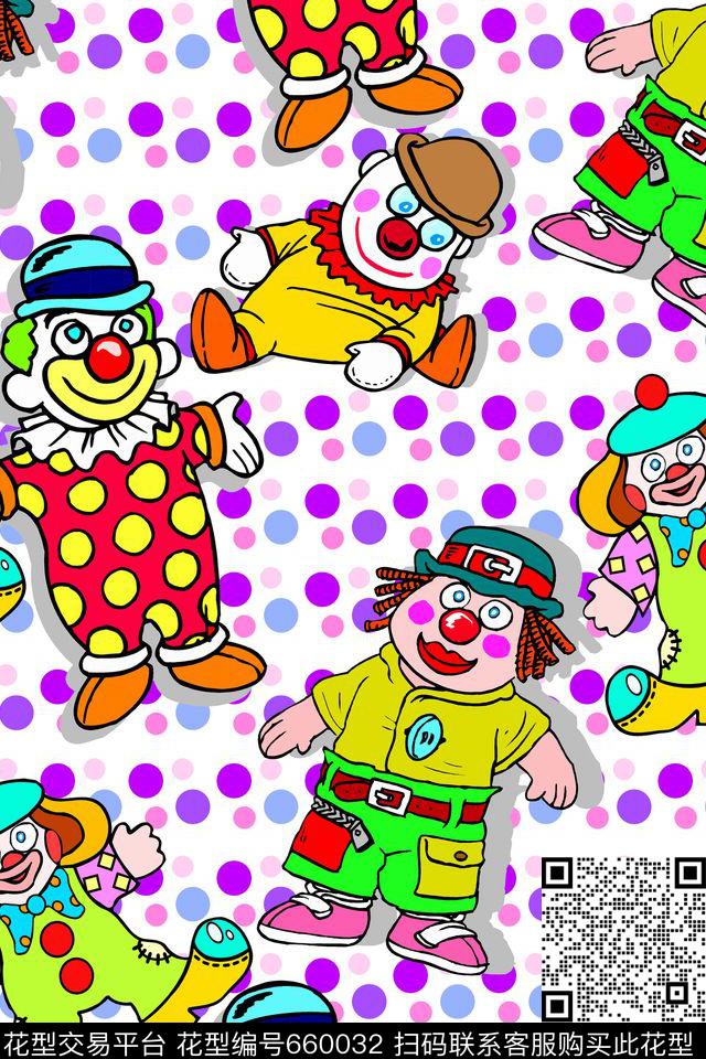 儿童泳装卡通婴童波点传统印花华亿平台下载（图片编号: 660032） - 瓦栏（Walan）