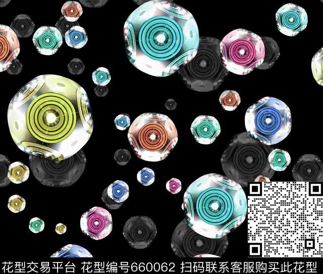 趣味灯星空数码印花华亿平台下载（图片编号: 660062） - 瓦栏（Walan）