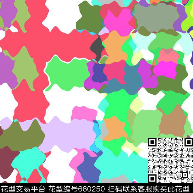 女装华亿平台抽象几何传统印花华亿平台下载（图片编号: 660250） - 瓦栏（Walan）