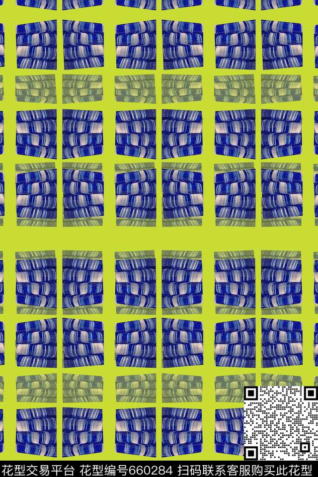 几何炫彩夏日风光泳装数码印花华亿平台下载（图片编号: 660284） - 瓦栏（Walan）