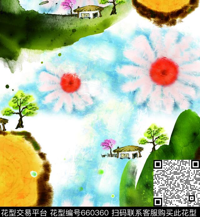 莫妮卡-女装华亿平台数码印花华亿平台下载（图片编号: 660360） - 瓦栏（Walan）