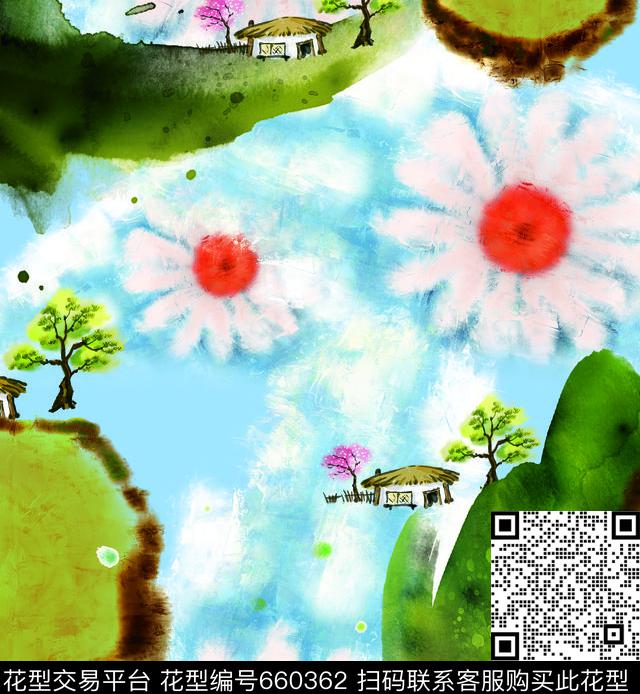 莫妮卡-女装华亿平台数码印花华亿平台下载（图片编号: 660362） - 瓦栏（Walan）