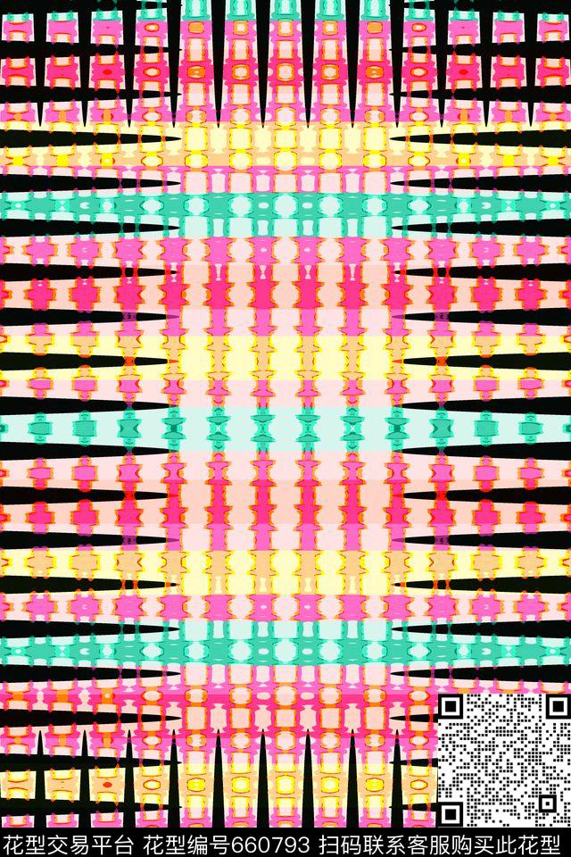 抽象肌理水波纹数码印花华亿平台下载（图片编号: 660793） - 瓦栏（Walan）