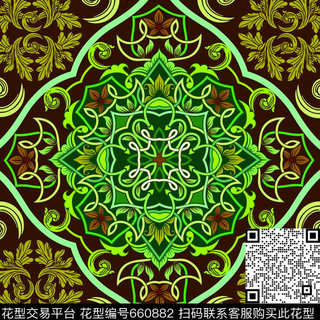 云纹英伦欧式数码印花华亿平台下载（图片编号: 660882） - 瓦栏（Walan）