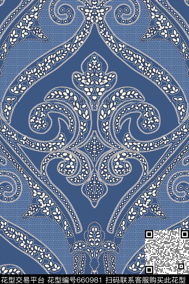 民族风传统印花华亿平台下载（图片编号: 660981） - 瓦栏（Walan）