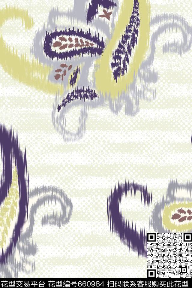 佩斯利传统印花华亿平台下载（图片编号: 660984） - 瓦栏（Walan）