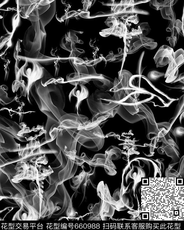 Fei-花纹肌理Fei-欧美风透明数码印花华亿平台下载（图片编号: 660988） - 瓦栏（Walan）