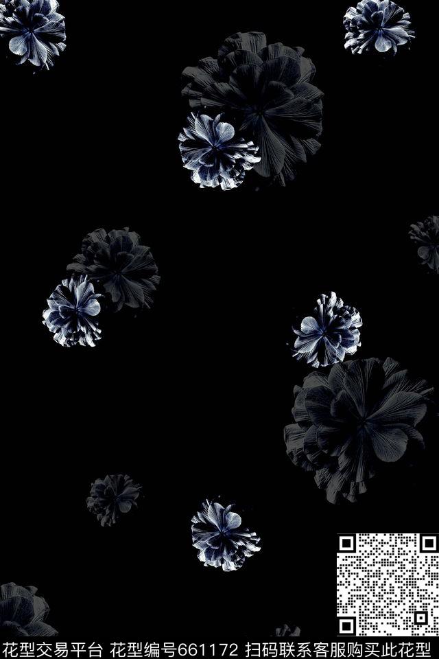 商务休闲男装小花数码印花华亿平台下载（图片编号: 661172） - 瓦栏（Walan）