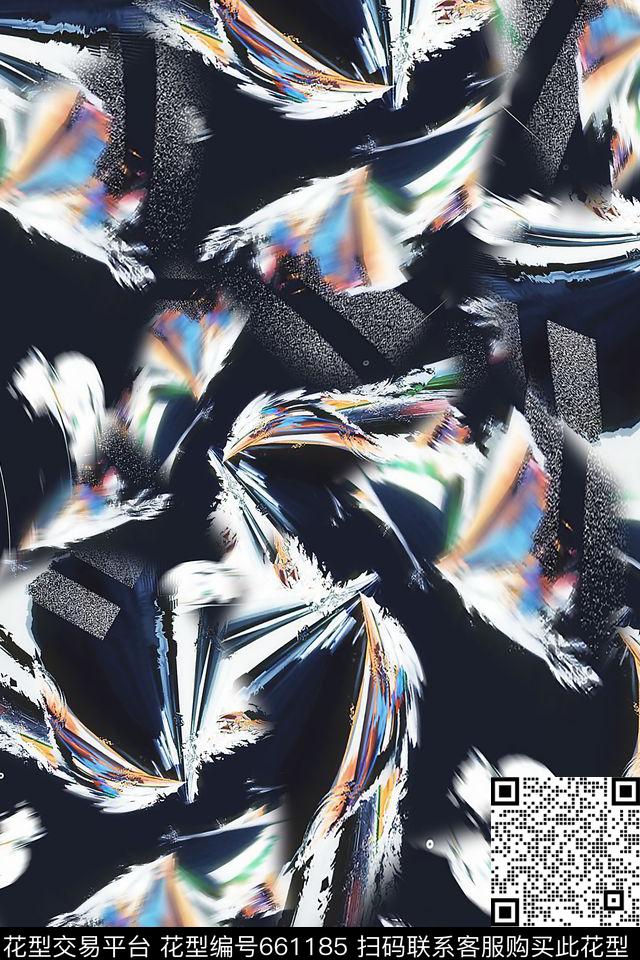 抽象数码印花华亿平台下载（图片编号: 661185） - 瓦栏（Walan）