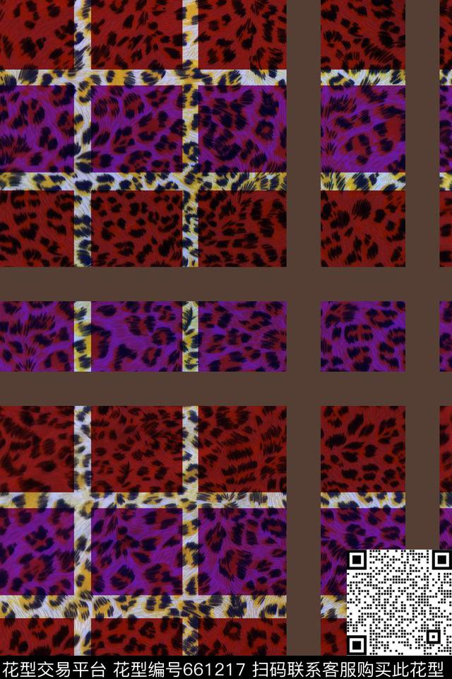 千鸟格螺旋G字母数码印花华亿平台下载（图片编号: 661217） - 瓦栏（Walan）