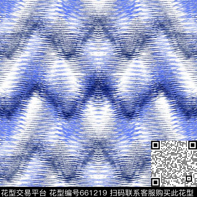 油墨笔触纹理数码印花华亿平台下载（图片编号: 661219） - 瓦栏（Walan）