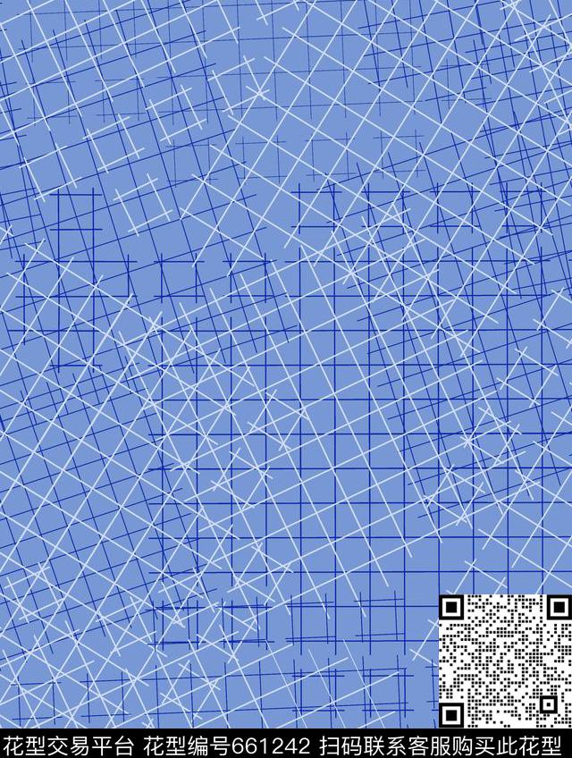 不规则几何线条传统印花华亿平台下载（图片编号: 661242） - 瓦栏（Walan）