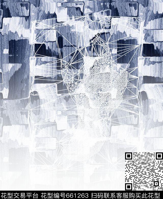 大理石线条渐变数码印花华亿平台下载（图片编号: 661263） - 瓦栏（Walan）