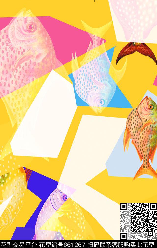 MAX-女装花卉色块方格数码印花华亿平台下载（图片编号: 661267） - 瓦栏（Walan）