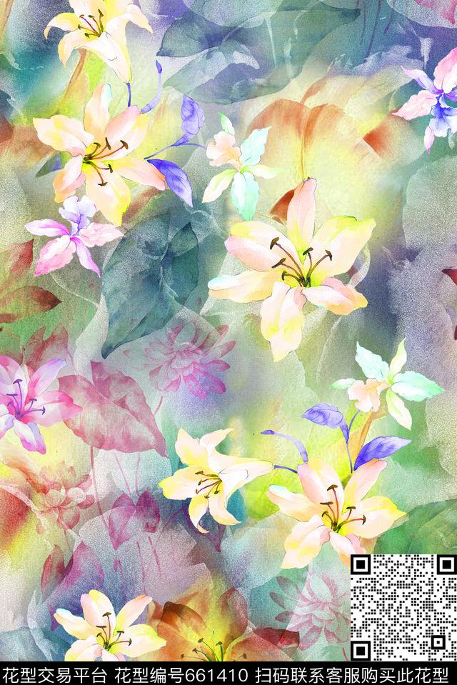 零点--泳装零点--女装数码数码印花华亿平台下载（图片编号: 661410） - 瓦栏（Walan）