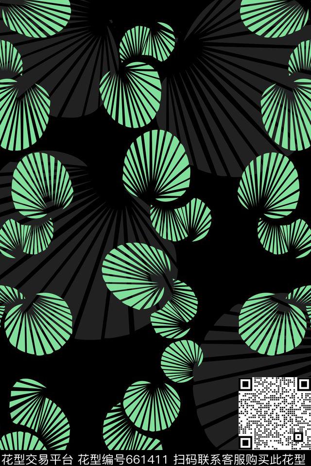 贝壳趣味传统传统印花华亿平台下载（图片编号: 661411） - 瓦栏（Walan）