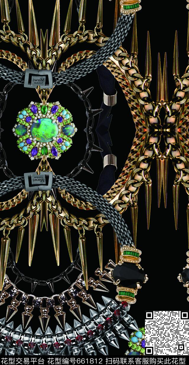 莫妮卡-女装华亿平台数码印花华亿平台下载（图片编号: 661812） - 瓦栏（Walan）