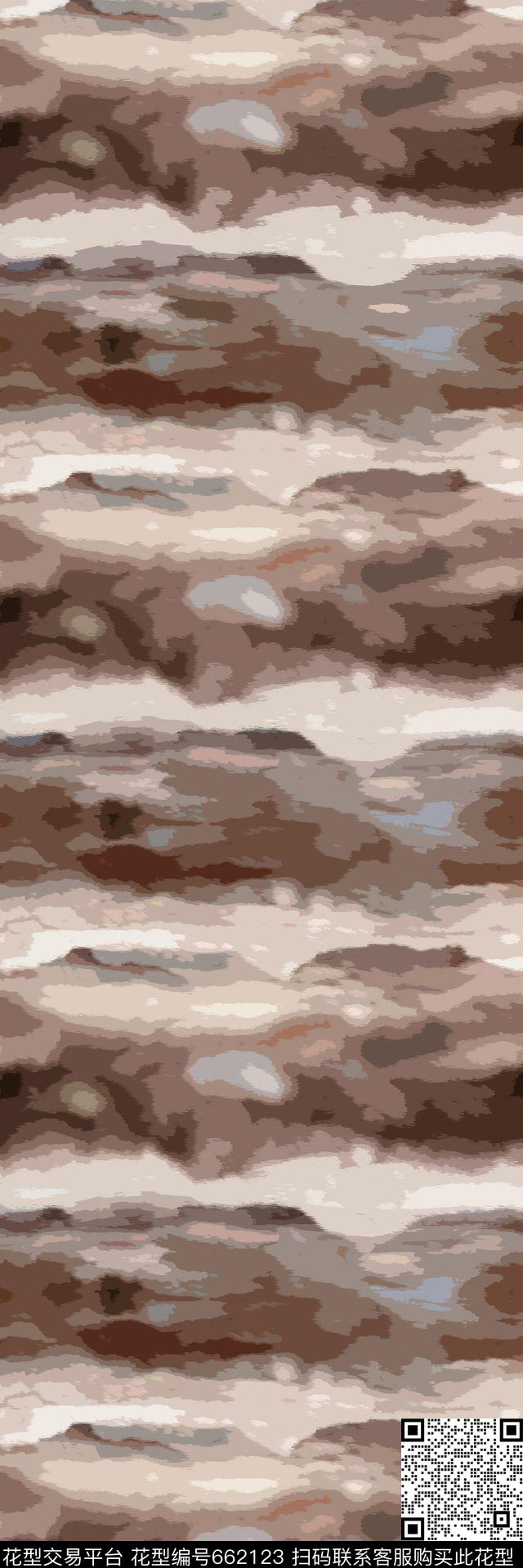 肌理丝巾长巾数码印花华亿平台下载（图片编号: 662123） - 瓦栏（Walan）