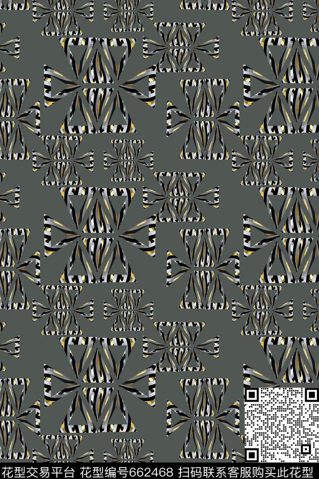 男士泳装炫彩几何拼贴数码印花华亿平台下载（图片编号: 662468） - 瓦栏（Walan）