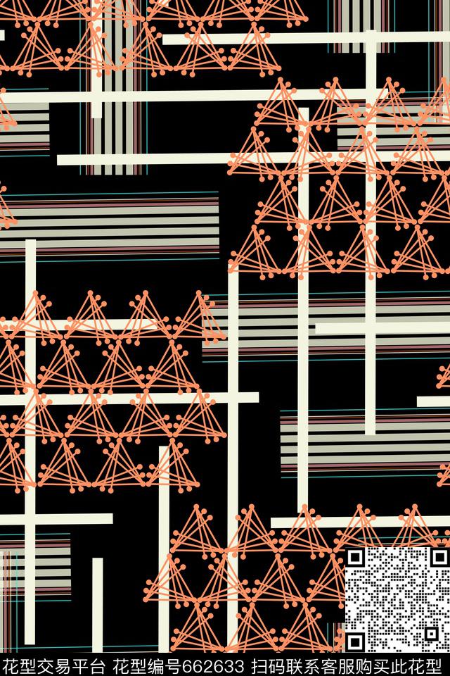 解构色块不规则几何传统印花华亿平台下载（图片编号: 662633） - 瓦栏（Walan）