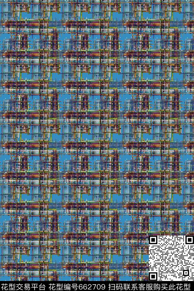 男士泳装抽象图案炫彩数码印花华亿平台下载（图片编号: 662709） - 瓦栏（Walan）