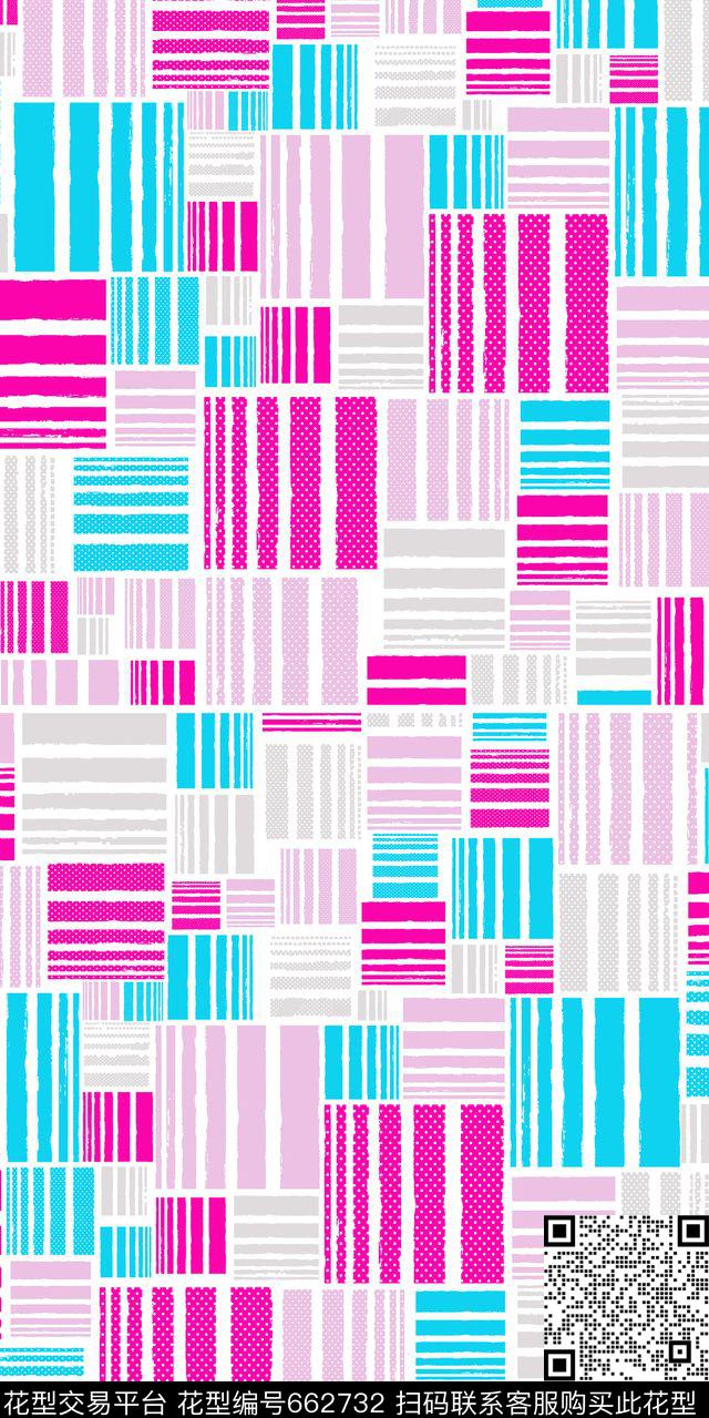 竖条细条纹横条传统印花华亿平台下载（图片编号: 662732） - 瓦栏（Walan）