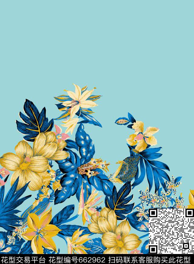 定位华亿平台小碎花Fei-女装数码印花华亿平台下载（图片编号: 662962） - 瓦栏（Walan）