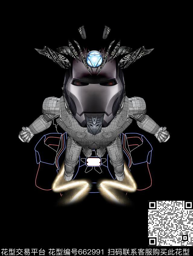 philippplein菲利普普欧美品牌男装3D金钢侠数码印花华亿平台下载（图片编号: 662991） - 瓦栏（Walan）