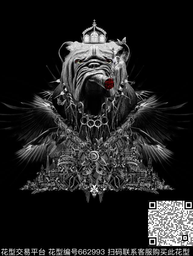 philippplein菲利普普欧美品牌男装3D狗数码印花华亿平台下载（图片编号: 662993） - 瓦栏（Walan）