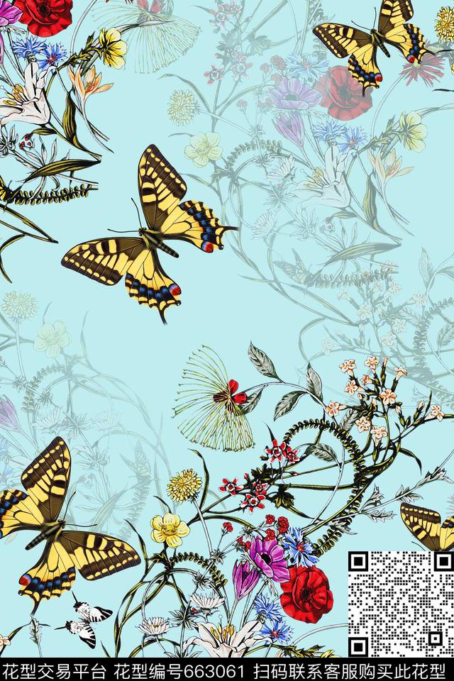 时尚女装数码印花华亿平台下载（图片编号: 663061） - 瓦栏（Walan）