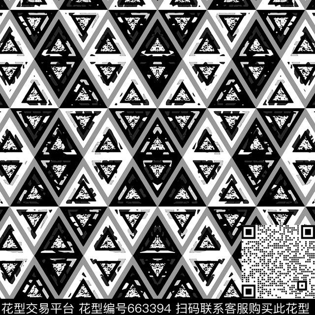 不规则几何几何色块数码印花华亿平台下载（图片编号: 663394） - 瓦栏（Walan）