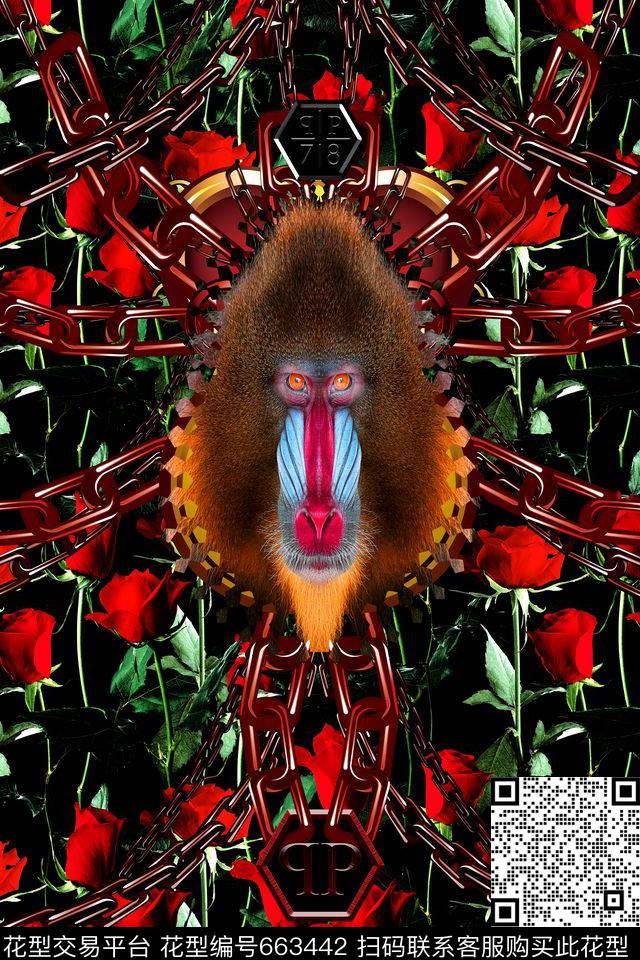 philippplein菲利普普欧美品牌狒狒数码印花华亿平台下载（图片编号: 663442） - 瓦栏（Walan）