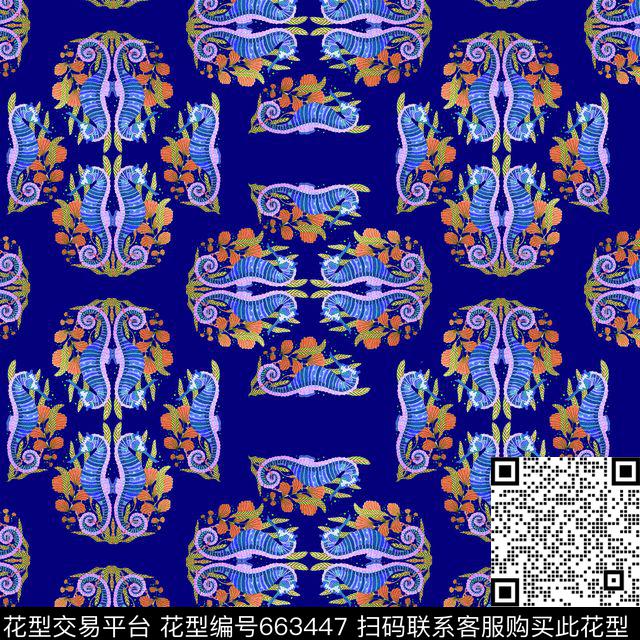 宫廷风欧式民族风数码印花华亿平台下载（图片编号: 663447） - 瓦栏（Walan）