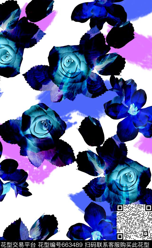 泳装比基尼热带风情数码印花华亿平台下载（图片编号: 663489） - 瓦栏（Walan）