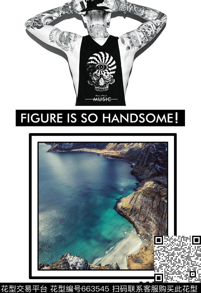 方框人物风景传统印花华亿平台下载（图片编号: 663545） - 瓦栏（Walan）