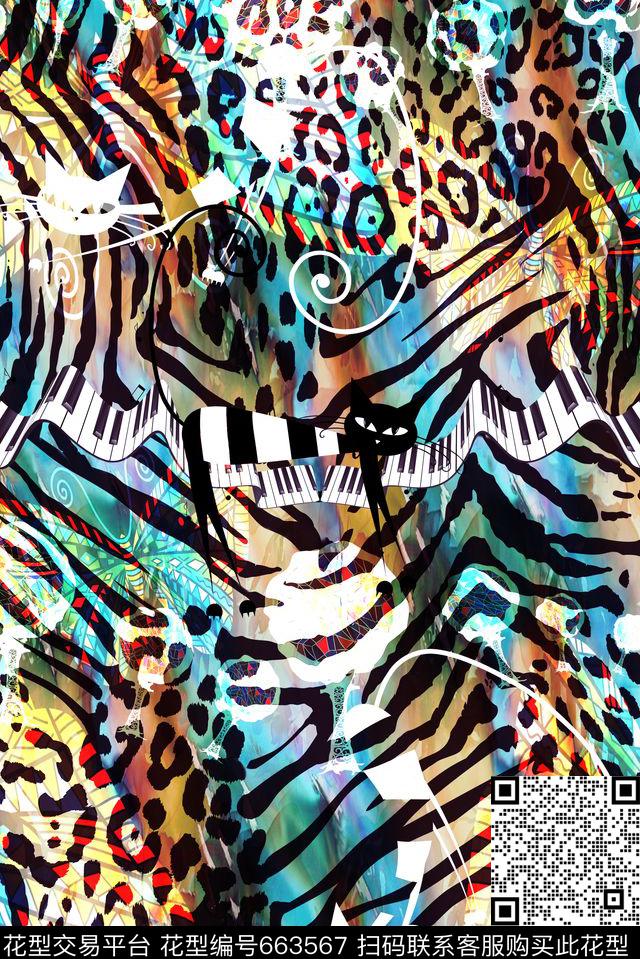 零点--泳装零点--男装数码数码印花华亿平台下载（图片编号: 663567） - 瓦栏（Walan）