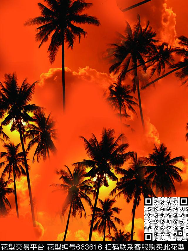 时尚男装数码印花华亿平台下载（图片编号: 663616） - 瓦栏（Walan）