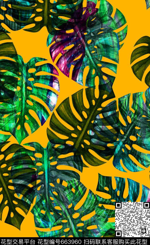 泳装比基尼热带花卉数码印花华亿平台下载（图片编号: 663960） - 瓦栏（Walan）