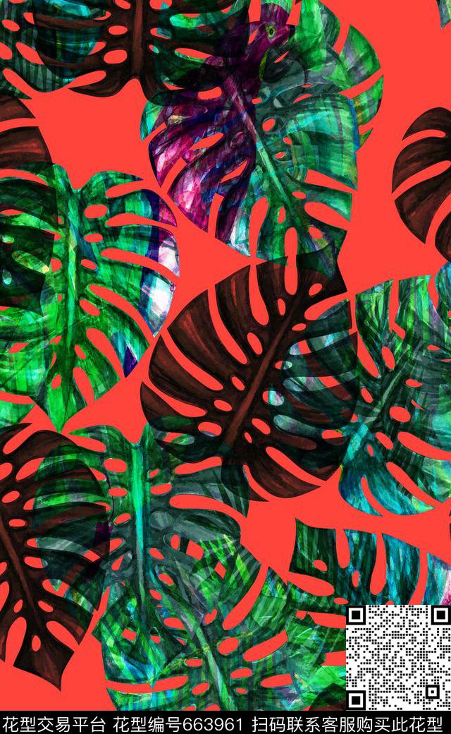 泳装比基尼热带花卉数码印花华亿平台下载（图片编号: 663961） - 瓦栏（Walan）