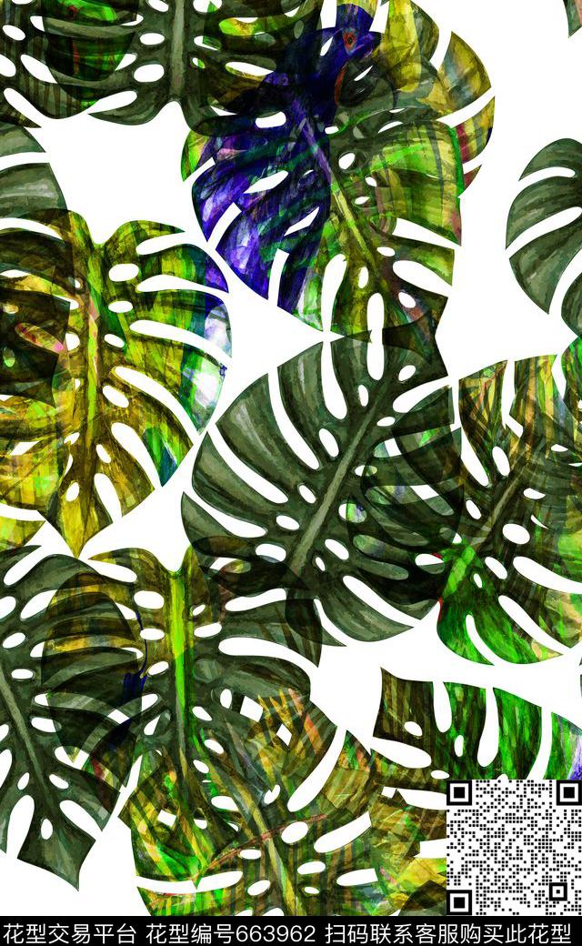 泳装比基尼热带花卉数码印花华亿平台下载（图片编号: 663962） - 瓦栏（Walan）