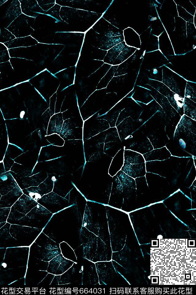 抽象裂纹纹理数码印花华亿平台下载（图片编号: 664031） - 瓦栏（Walan）